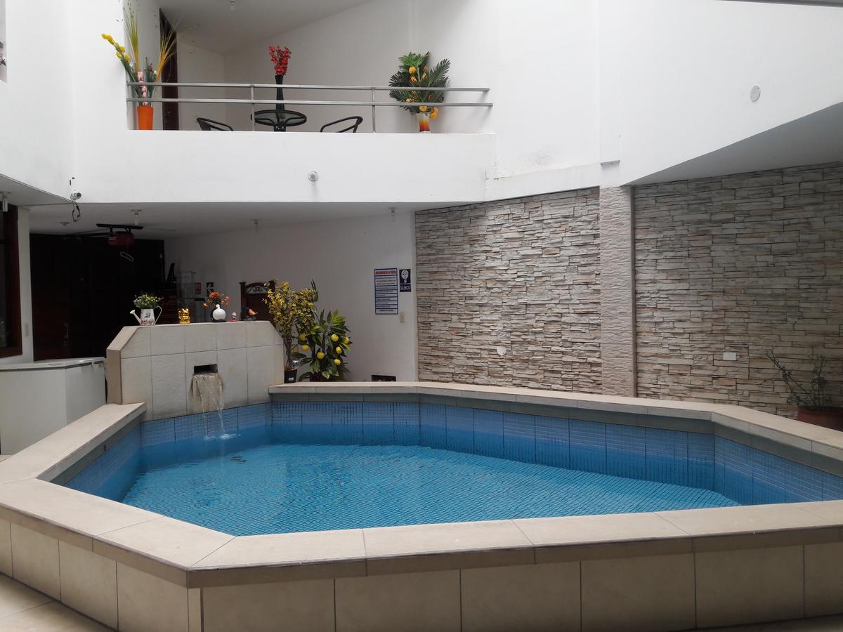 Hospedaje Casa Blanca Beach Cajamarca Eksteriør billede